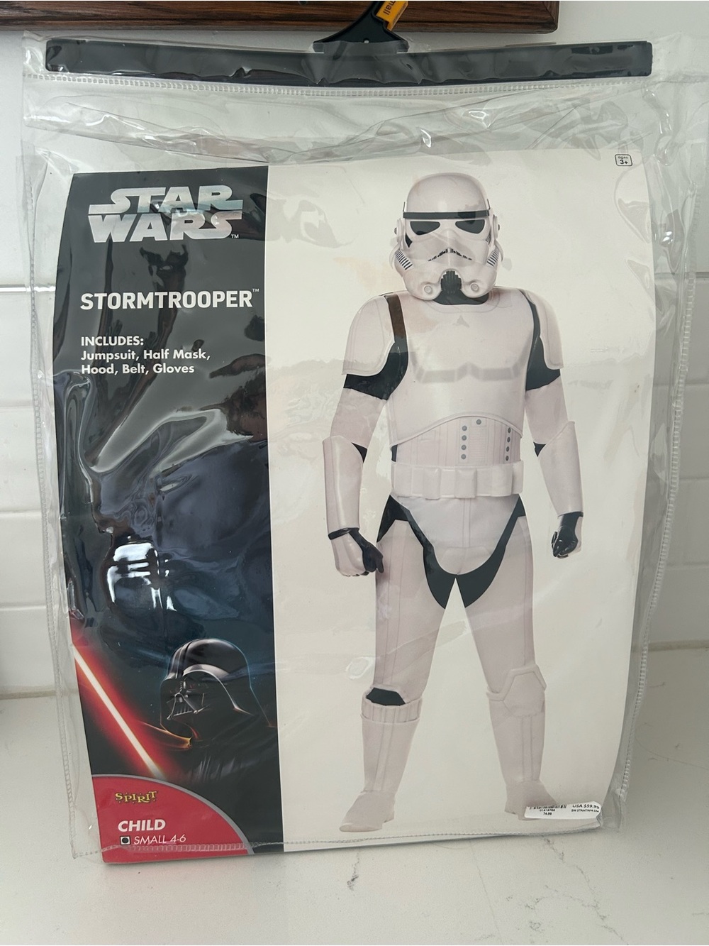 Star Wars Stormtrooper Kids Costume - White and Black Accents